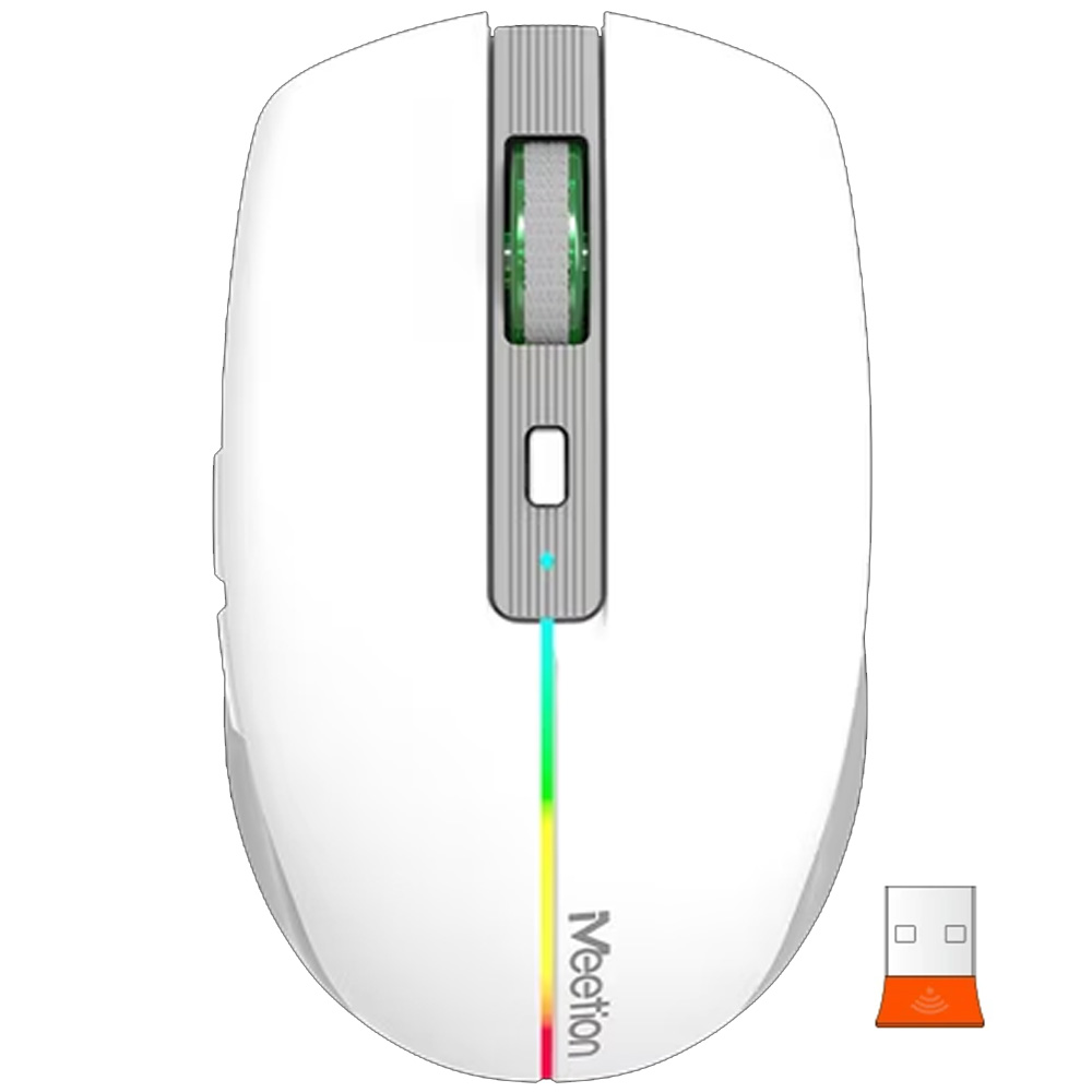 MOUSE INAL. BTM002 BT WHITE MEETION