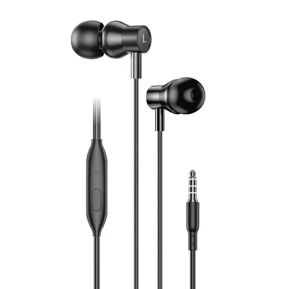 AURICULARES EP500 BLACK IN-EAR ANGLED FONENG