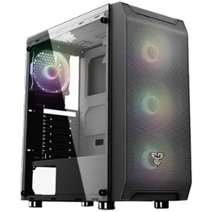 GABINETE FANTECH CG-80 BK AERO C/ 4 FAN RGB