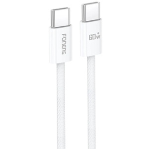 CABLE TIPO-C/TIPO-C X110 60W 1.2MT TRENZ. FONENG