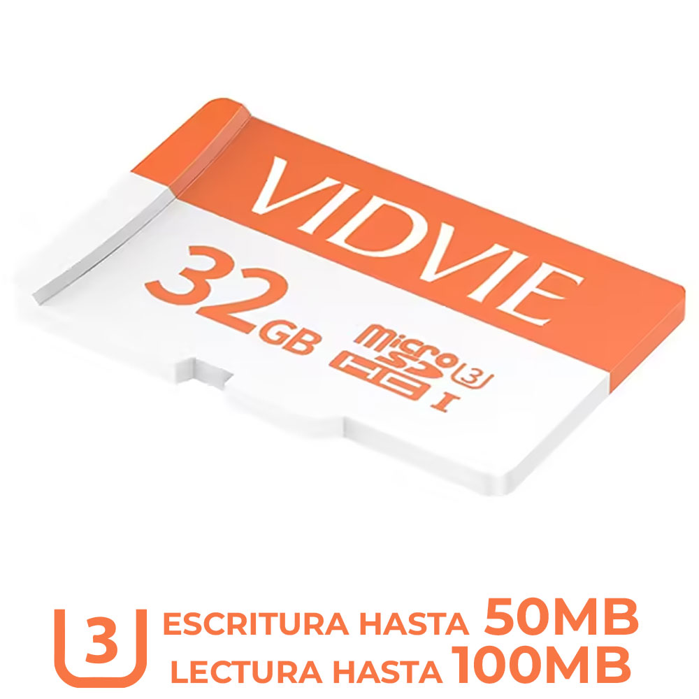 MEMORIA MICRO SD 32GB 2502 U3 VIDVIE