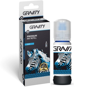 BOTELLA DE TINTA GT52 70ML HP CYAN CPT GRAVITY