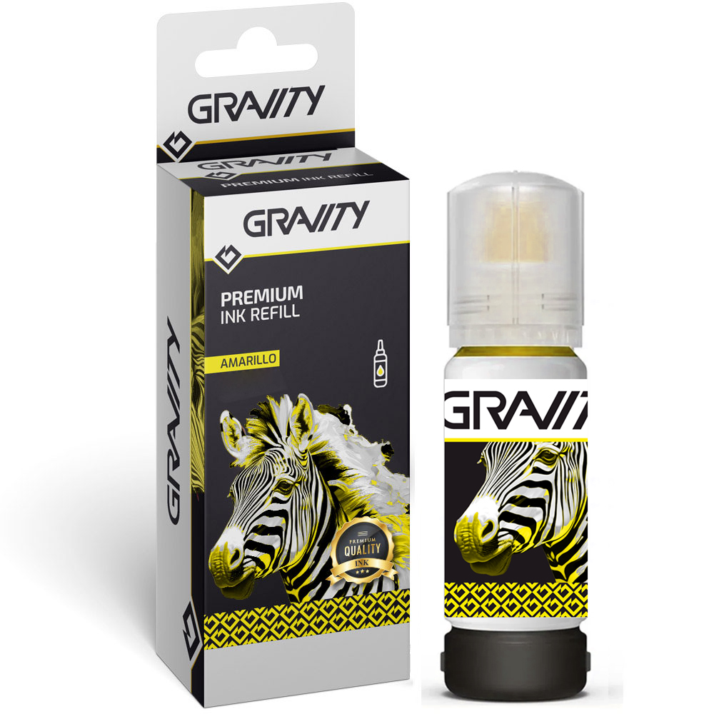 BOTELLA DE TINTA GT52 70ML HP YELLOW CPT GRAVITY