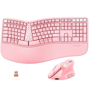 TECLADO Y MOUSE INAL MEETION DIRECTOR C2 PINK