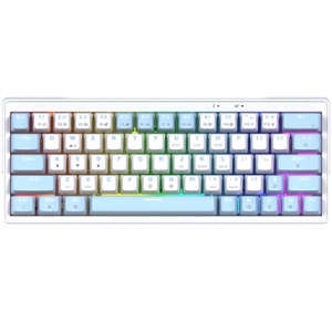 TECLADO MECANICO MK611 WH TARO SW 60% X63 FANTECH
