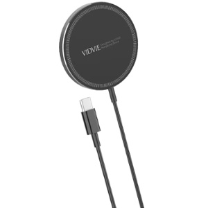 CARGADOR INALAMBRICO 1426 15W MAGNET TIPO-C VIDVIE