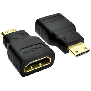 ADAPTADOR MINI HDMI MACHO A HDMI HEMBRA GRAVITY
