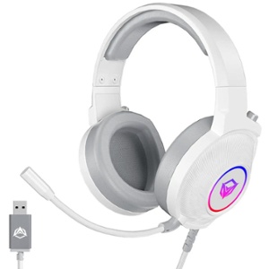 AURICULAR GAMING USB MT-HP012 WHITE MEETION