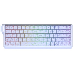TECLADO MAGNETICO INAL MK922 WHITE HE68PRO 65% FAN