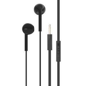 AURICULAR CABL. HS686 BK FLAT VIDVIE
