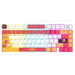 TECLADO MECANICO INAL MK921 LUFFY ONE PIECE 75% FA