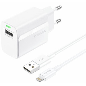 CARGADOR IPHONE EU76 WH 2.1A FONENG