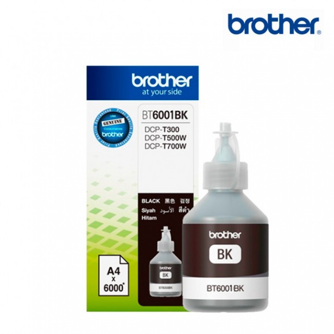 Botella de Tinta Brother BT-6001 Negro