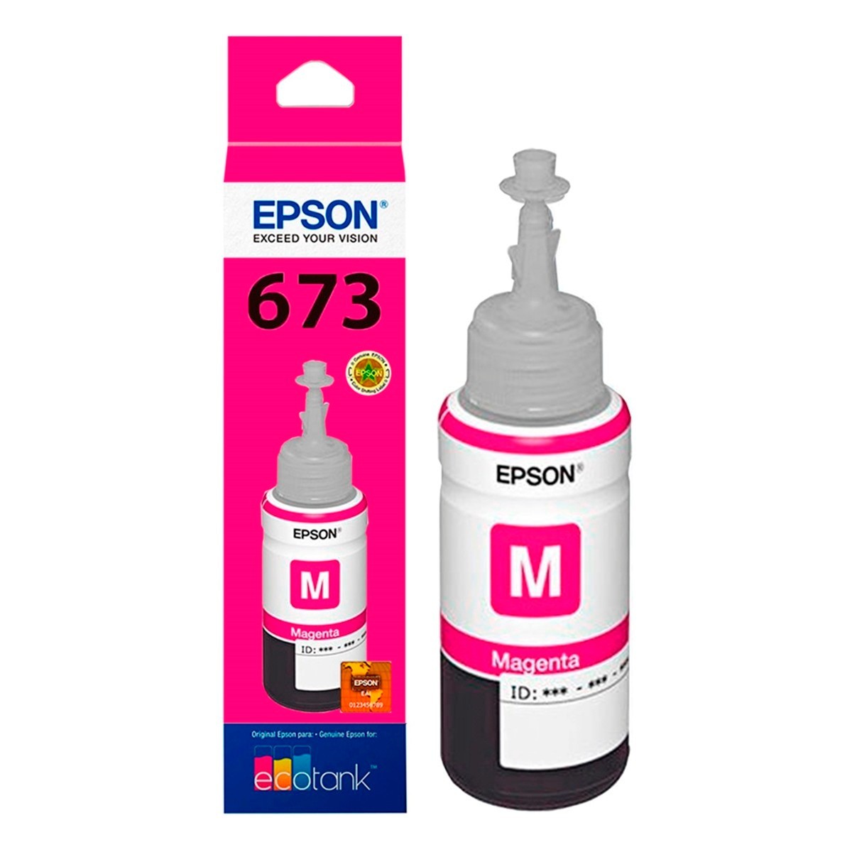 BOTELLA DE TINTA EPSON T673320 L800/1800 MG