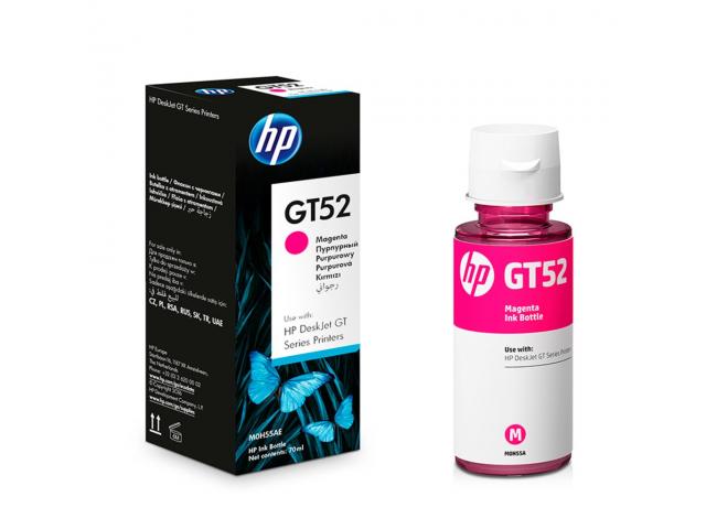 Botella de Tinta HP GT52 Magenta 5810/5820 8000 Copias