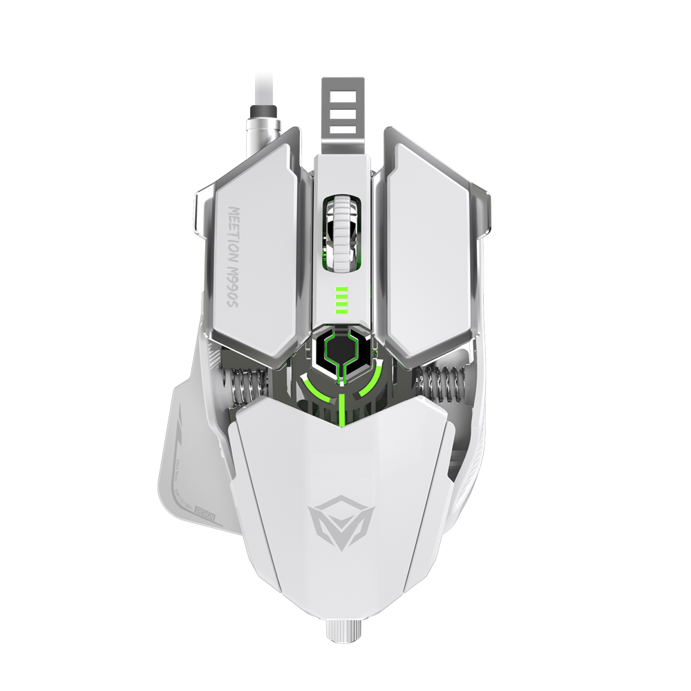 MOUSE GAMING MEETION MT-M990S BLANCO