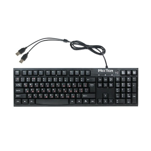 Teclado USB Meetion MT-K815 con HUB