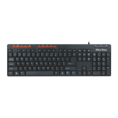 Teclado USB Meetion MT-K600M Multimedia