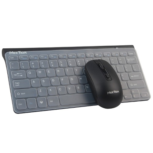 Teclado y Mouse Inalmbrico 2.4G  Meetion Mini4000 Color Negro