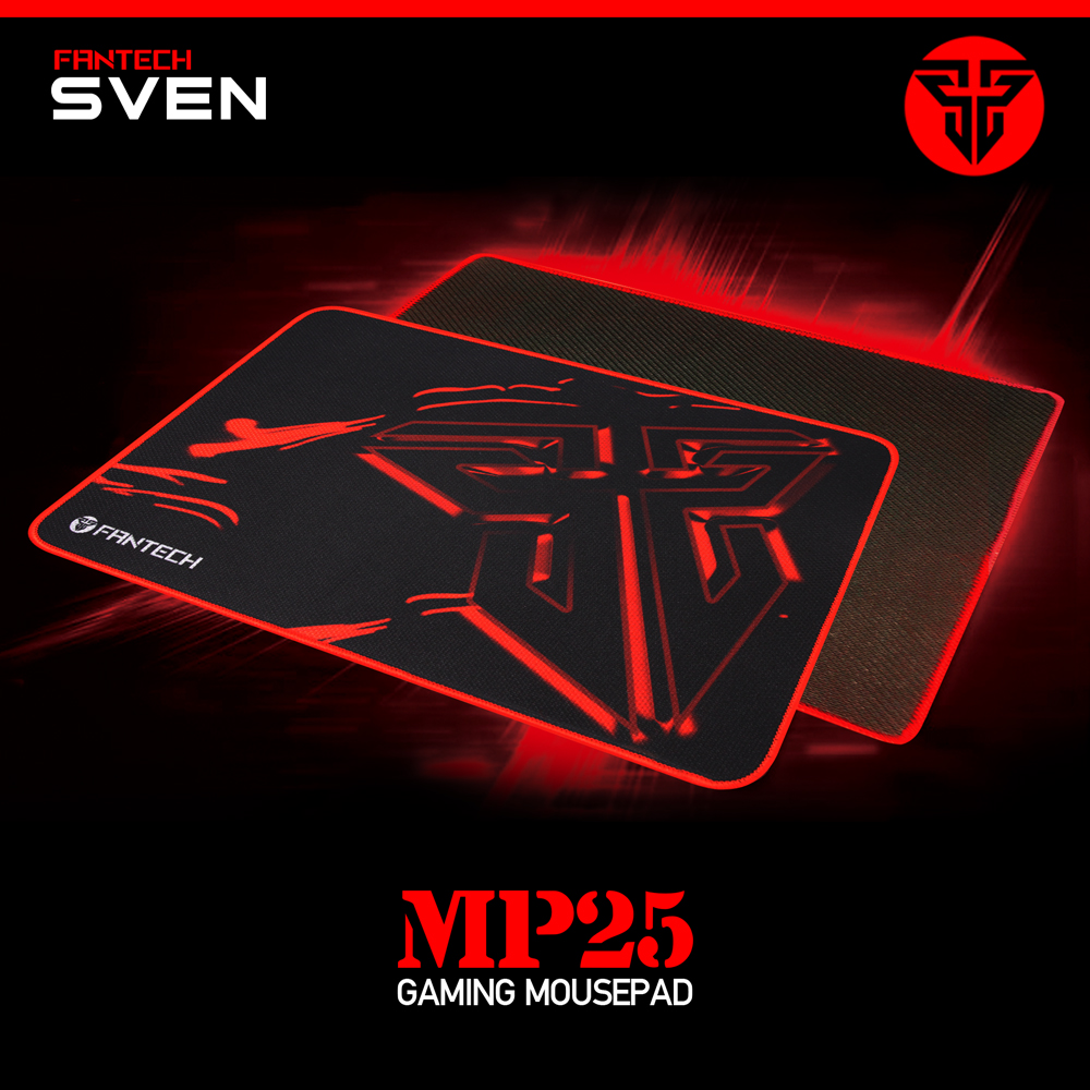 MOUSEPAD SVEN MP25 FANTECH - NEGRO