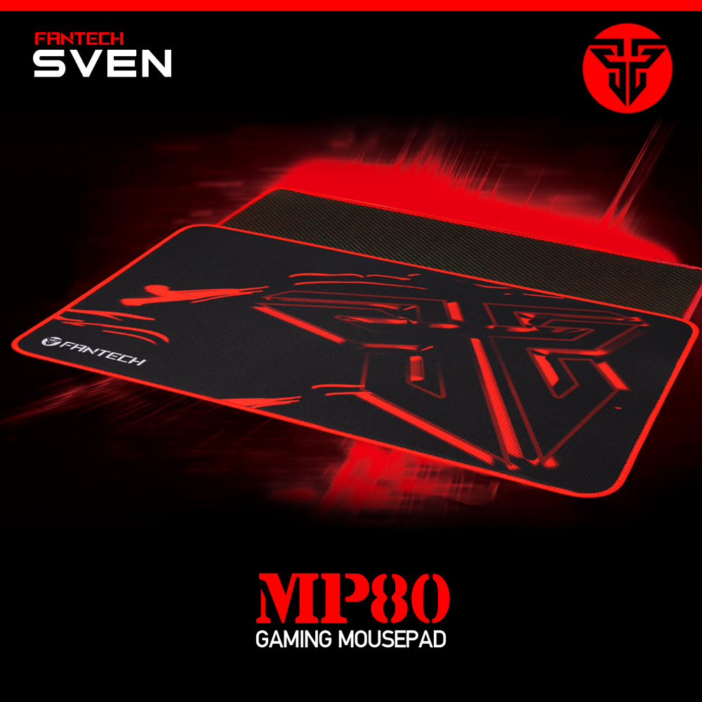 MOUSEPAD SVEN MP80 FANTECH - NEGRO