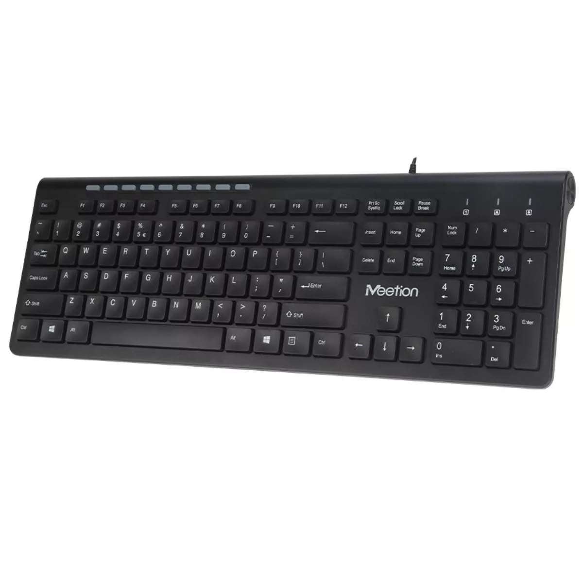 Teclado USB Meetion K842M Ultrafino Multimedia