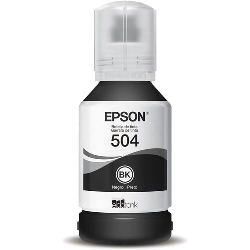 BOTELLA DE TINTA EPSON BK T504120 L4150/4160