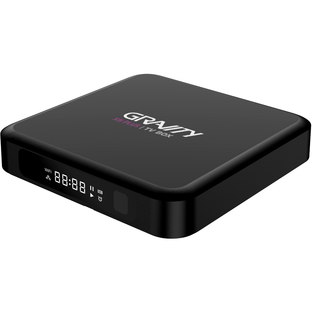 TV BOX  X8 PLUS 4/32 GB 2.4-5G ANDROID 12 GRAVITY